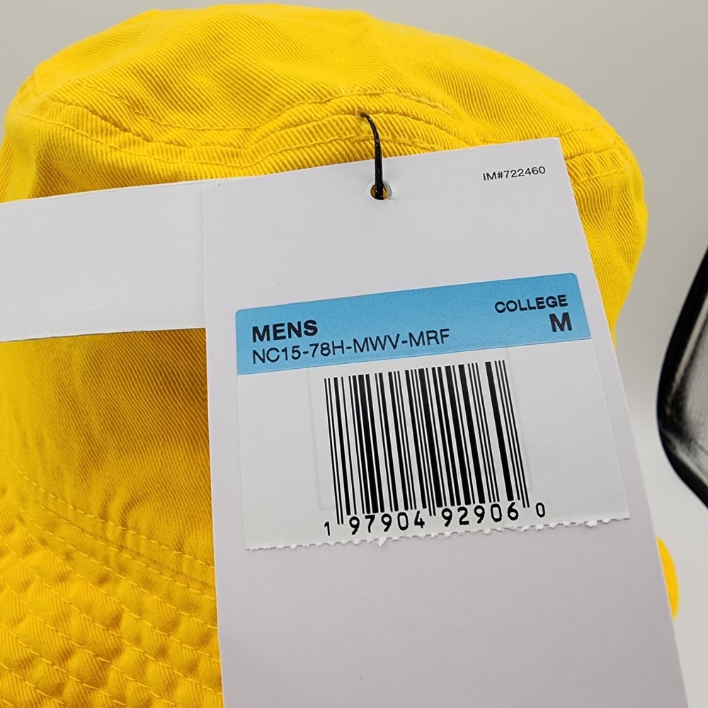 Michigan Wolverines Nike Legacy Apex Bucket Hat Mens Sz Medium College Gold NEW - Picture 7 of 11